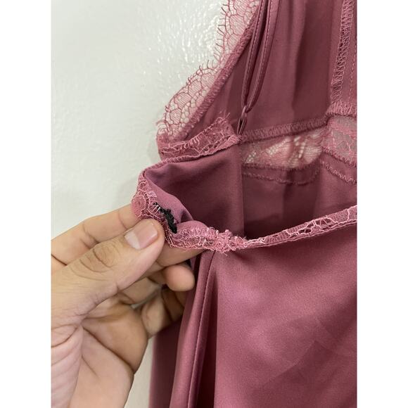 Y2K Fairy Coquette Dainty Satin Babydoll Cami Slip Top XS Cottage Romance Ballet - Picture 8 of 11